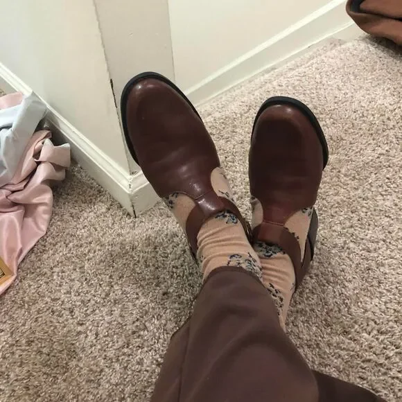 90s vintage leather sandals by Westies - Picture 5 of 6